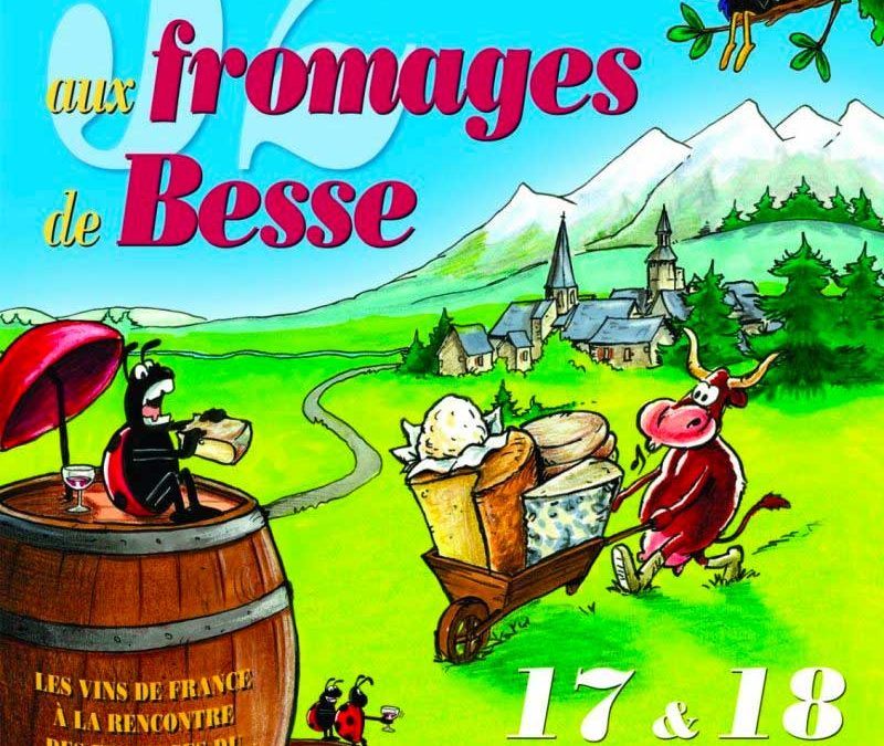 Foire Nationale aux Vins et aux Fromages de BESSE en Auvergne